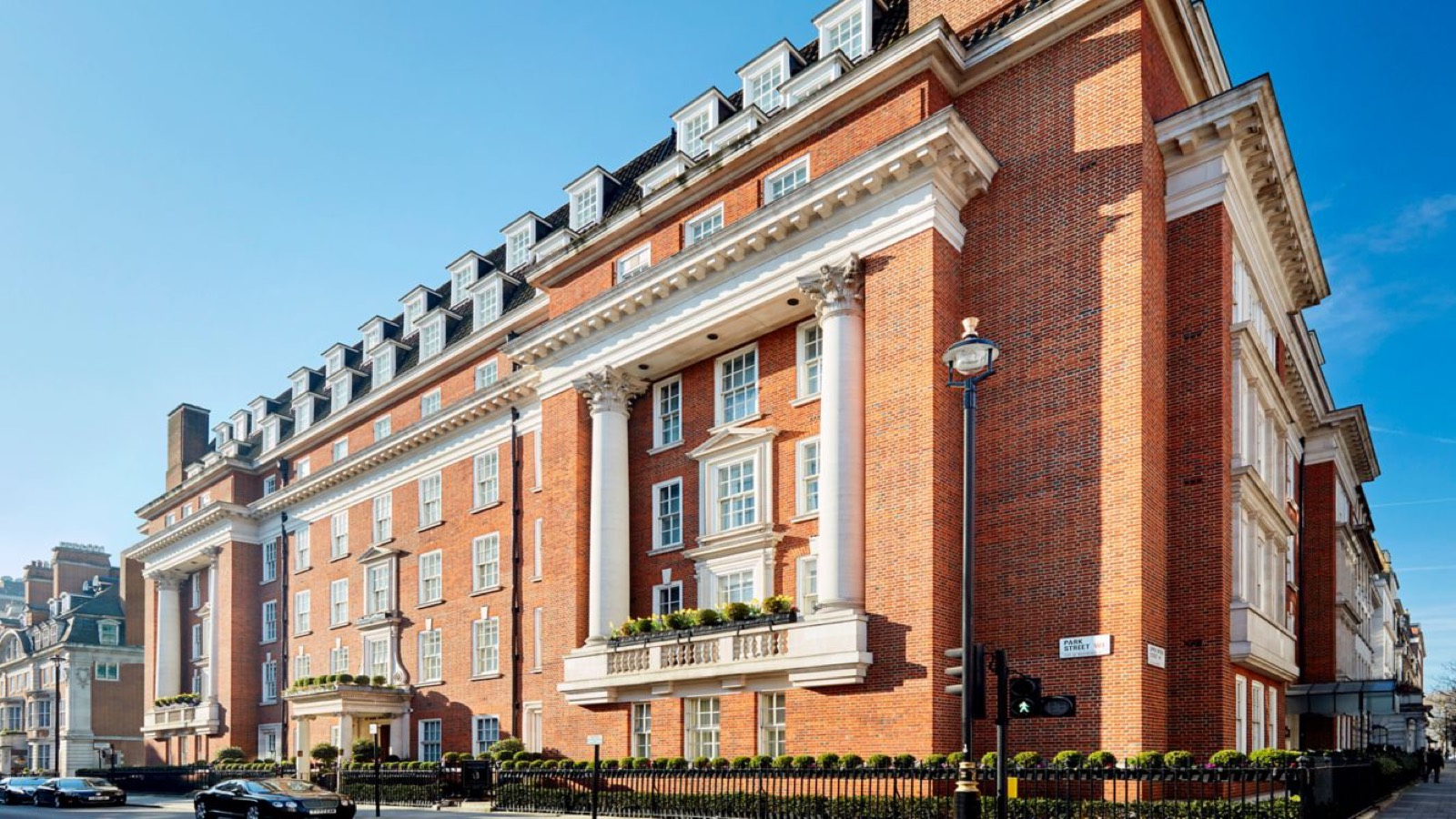 The building from Park Street